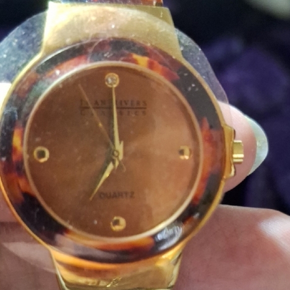 Joan Rivers Gold and Brown Smartwatch with Classic Design main image 5